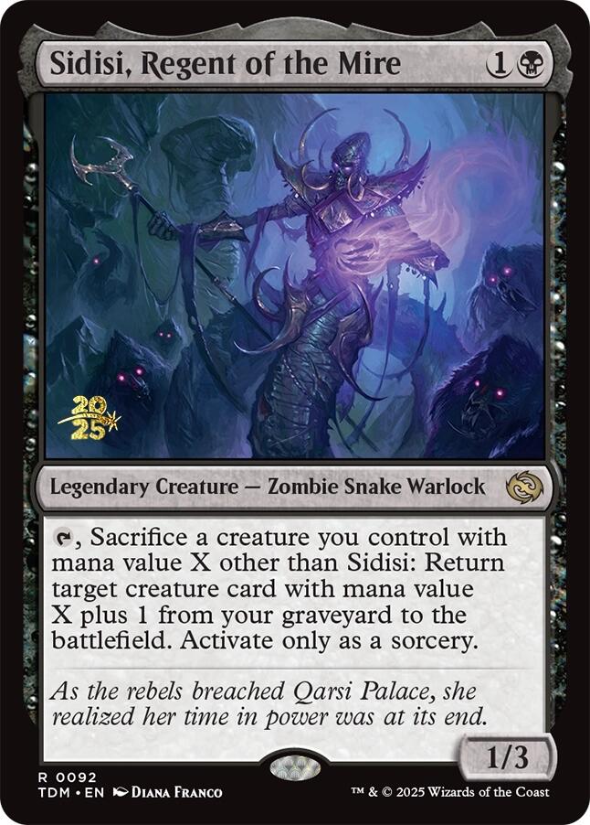 Sidisi, Regent of the Mire [Tarkir: Dragonstorm Prerelease Promos] | Lots Moore NSW