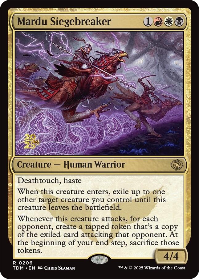 Mardu Siegebreaker [Tarkir: Dragonstorm Prerelease Promos] | Lots Moore NSW