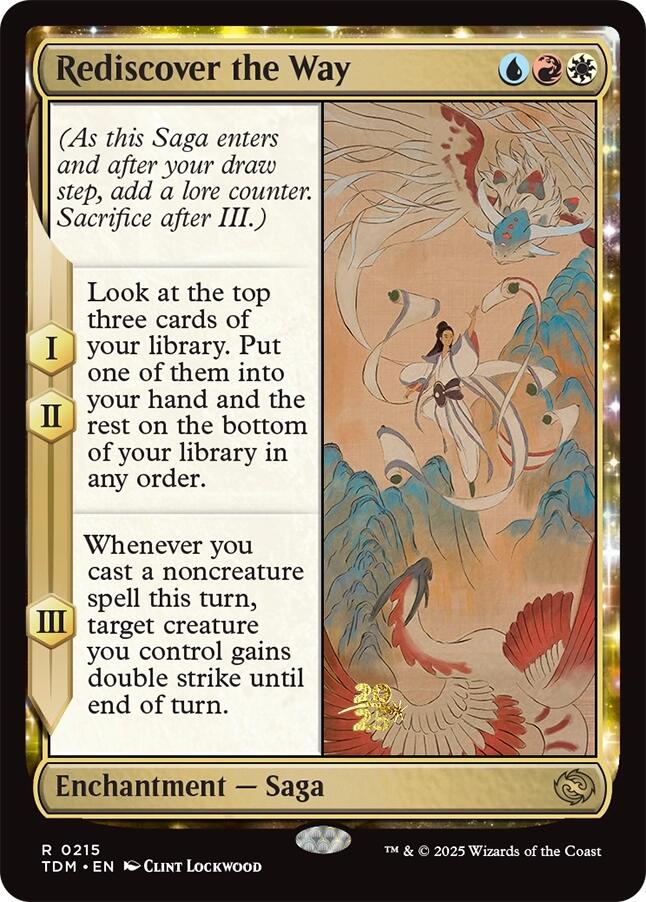 Rediscover the Way [Tarkir: Dragonstorm Prerelease Promos] | Lots Moore NSW