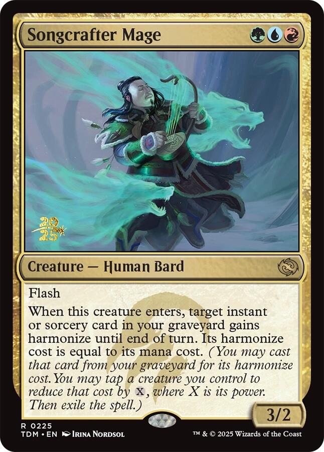 Songcrafter Mage [Tarkir: Dragonstorm Prerelease Promos] | Lots Moore NSW