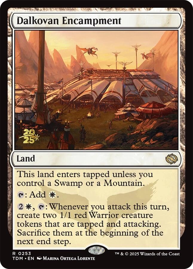 Dalkovan Encampment [Tarkir: Dragonstorm Prerelease Promos] | Lots Moore NSW