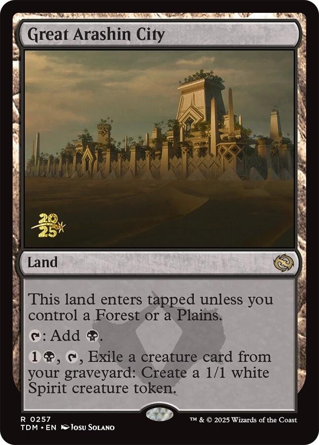 Great Arashin City [Tarkir: Dragonstorm Prerelease Promos] | Lots Moore NSW