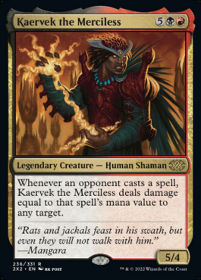 Kaervek the Merciless [Double Masters 2022] | Lots Moore NSW