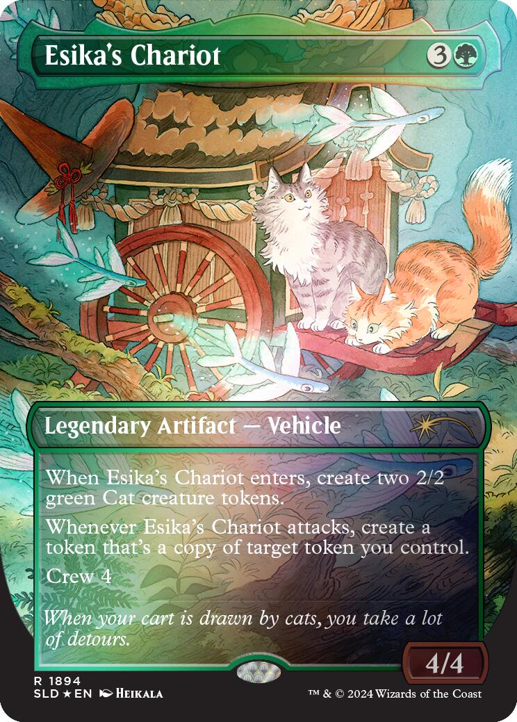 Esika's Chariot (Rainbow Foil) [Secret Lair Drop Series] | Lots Moore NSW