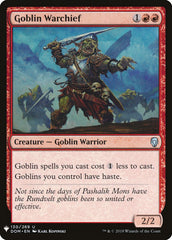 Goblin Warchief [The List] | Lots Moore NSW