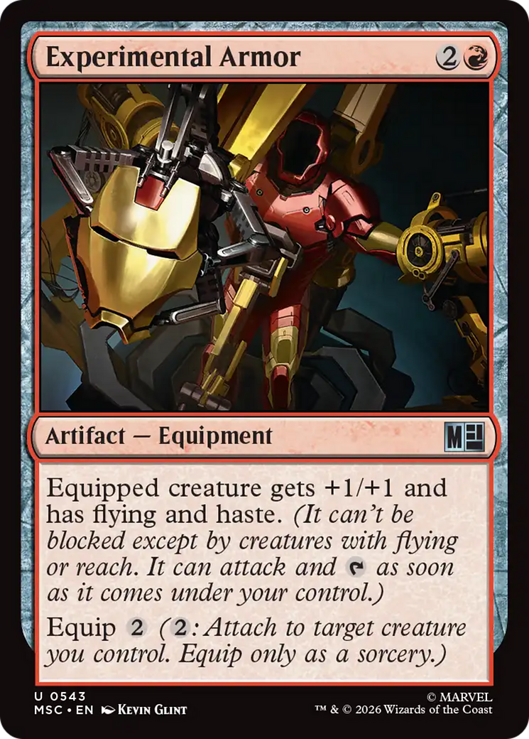 Experimental Armor [Marvel Super Heroes Commander] | Lots Moore NSW