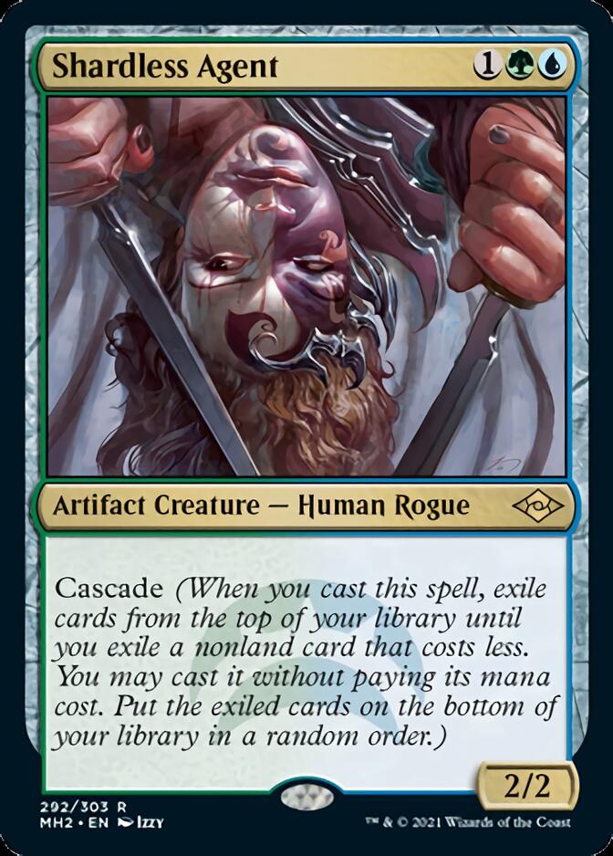 Shardless Agent (Foil Etched) [Modern Horizons 2] | Lots Moore NSW