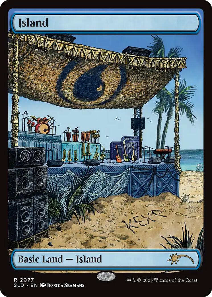 Island (2077) [Secret Lair Drop Series] | Lots Moore NSW