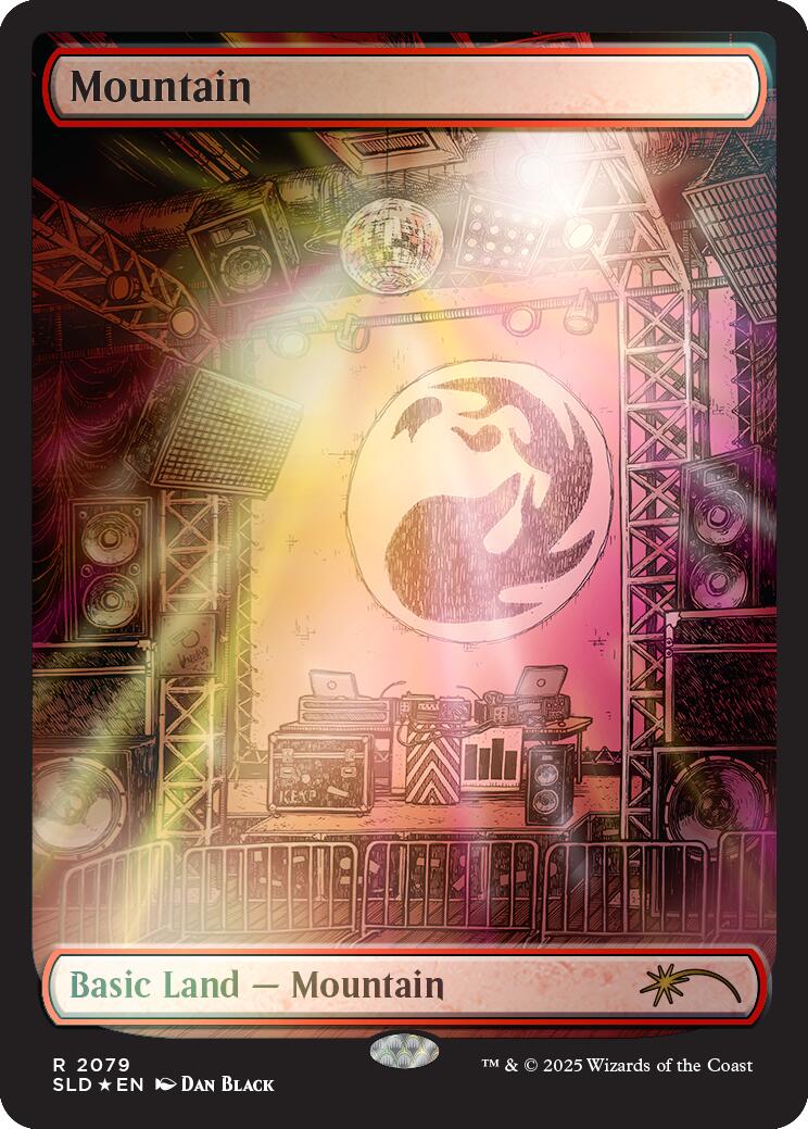 Mountain (2079) (Rainbow Foil) [Secret Lair Drop Series] | Lots Moore NSW