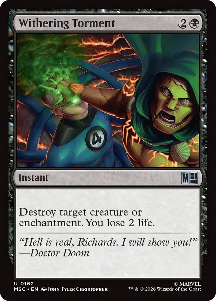 Withering Torment [Marvel Super Heroes Commander] | Lots Moore NSW