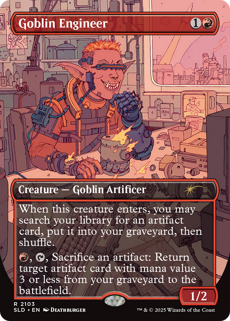 Goblin Engineer (Galaxy Foil) [Secret Lair Drop Series] | Lots Moore NSW