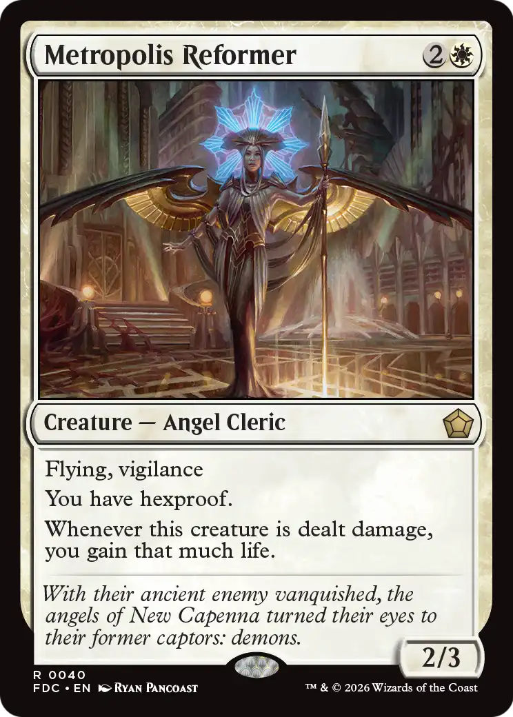 Metropolis Reformer [Foundations Commander] | Lots Moore NSW