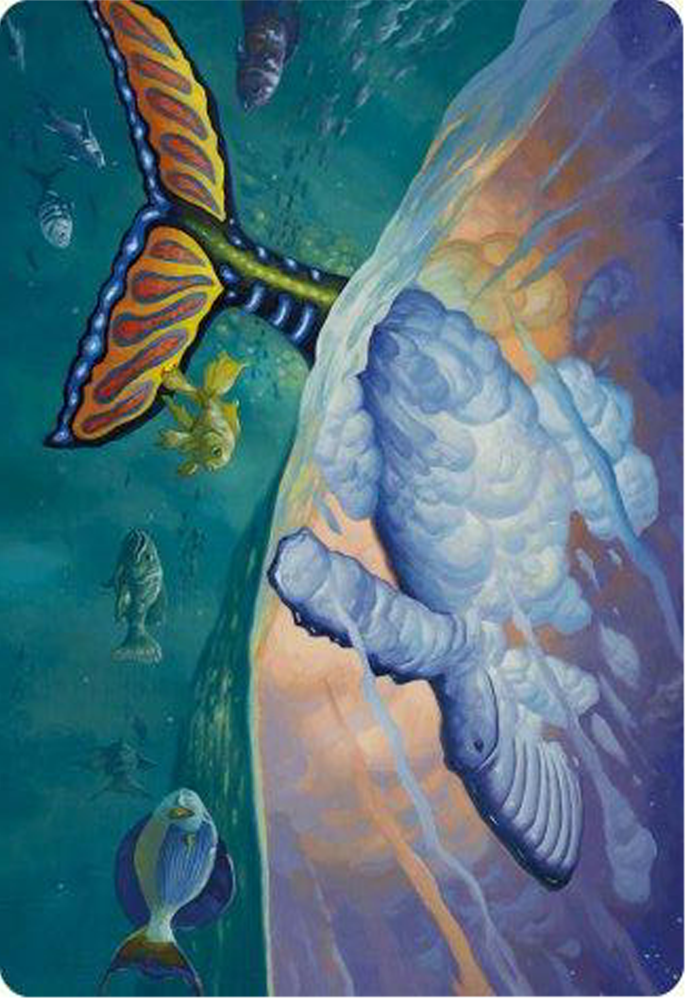 Dreamtide Whale Art Card [Modern Horizons 3 Art Series] | Lots Moore NSW