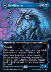 Jin-Gitaxias // The Great Synthesis (Borderless Alternate Art) [March of the Machine] | Lots Moore NSW