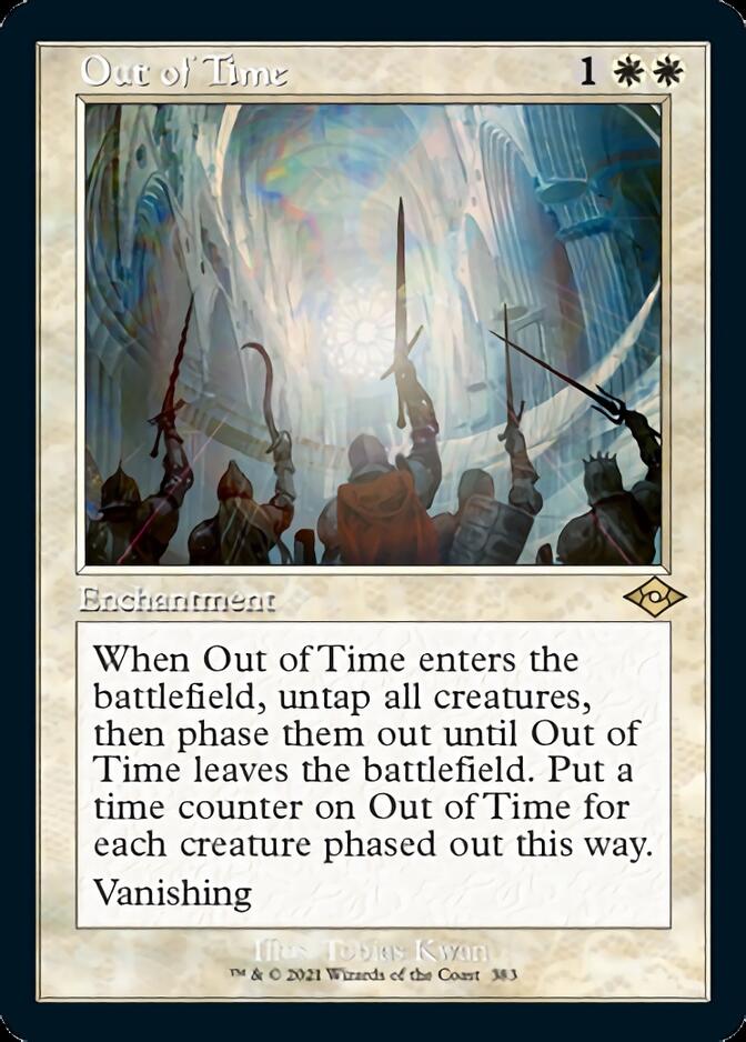 Out of Time (Retro Foil Etched) [Modern Horizons 2] | Lots Moore NSW