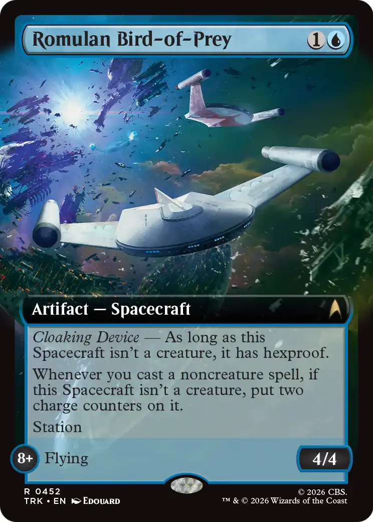 Romulan Bird-of-Prey (Extended Art) [Star Trek] | Lots Moore NSW
