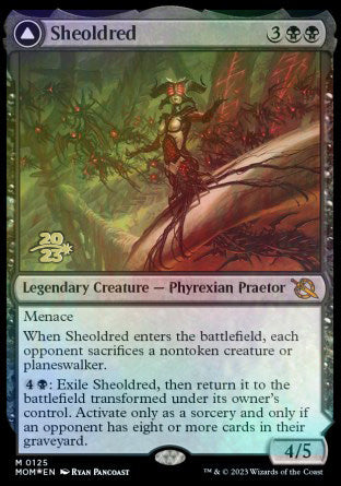 Sheoldred // The True Scriptures [March of the Machine Prerelease Promos] | Lots Moore NSW