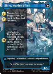 Jill, Shiva's Dominant // Shiva, Warden of Ice (Borderless) [FINAL FANTASY] | Lots Moore NSW