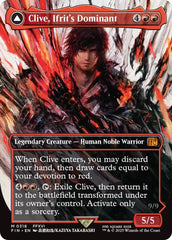 Clive, Ifrit's Dominant // Ifrit, Warden of Inferno (Borderless) (0318) [FINAL FANTASY] | Lots Moore NSW