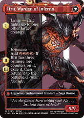 Clive, Ifrit's Dominant // Ifrit, Warden of Inferno (Borderless) (0385) [FINAL FANTASY] | Lots Moore NSW