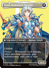 Cecil, Dark Knight // Cecil, Redeemed Paladin (Borderless) (Surge Foil) [FINAL FANTASY] | Lots Moore NSW