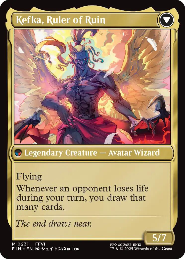 Kefka, Court Mage // Kefka, Ruler of Ruin [FINAL FANTASY] | Lots Moore NSW