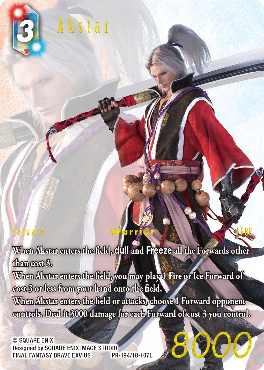 Akstar [Promo Cards] | Lots Moore NSW