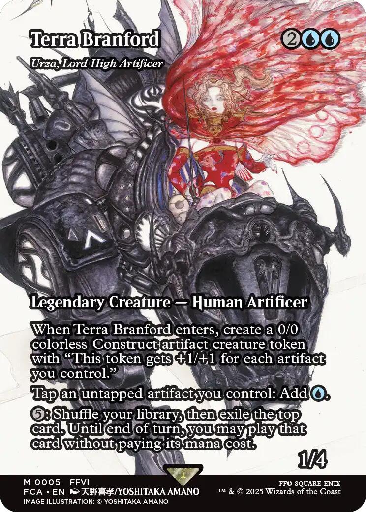 Terra Branford - Urza, Lord High Artificer (Showcase) [FINAL FANTASY : Through the Ages] | Lots Moore NSW