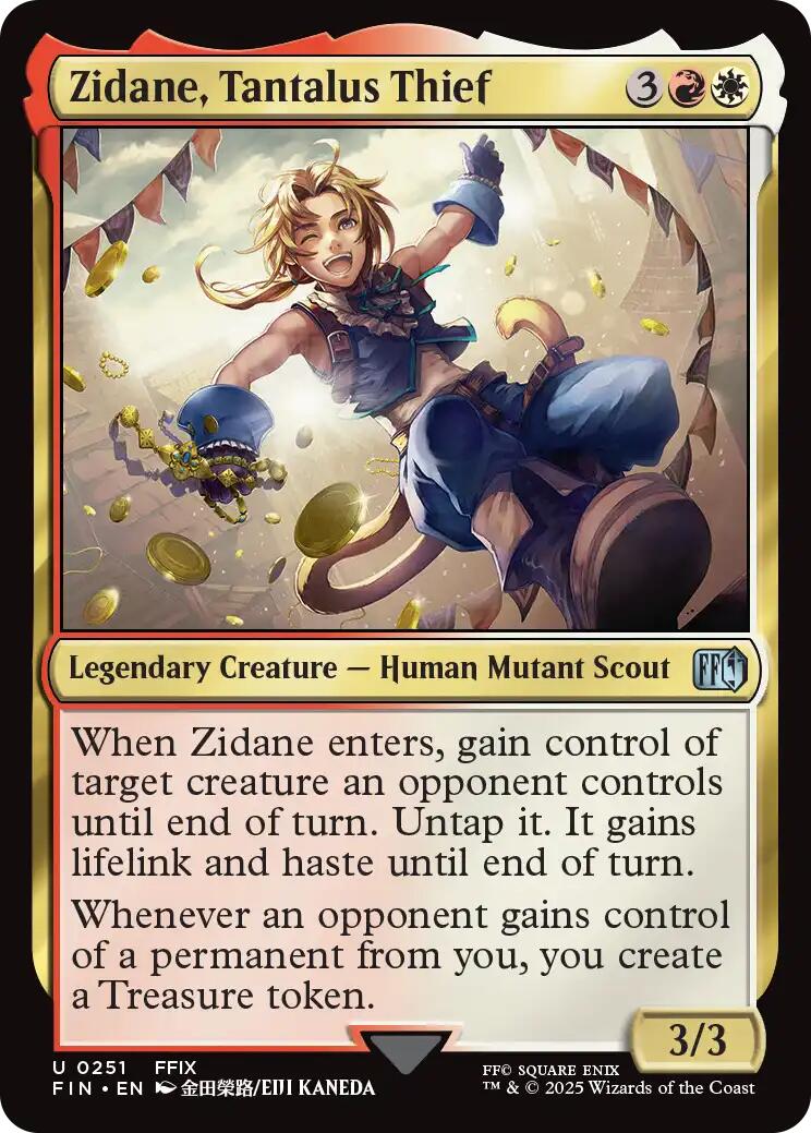 Zidane, Tantalus Thief [FINAL FANTASY] | Lots Moore NSW