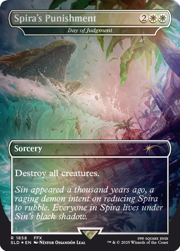 Spira's Punishment - Day of Judgment (Rainbow Foil) [Secret Lair Drop Series] | Lots Moore NSW