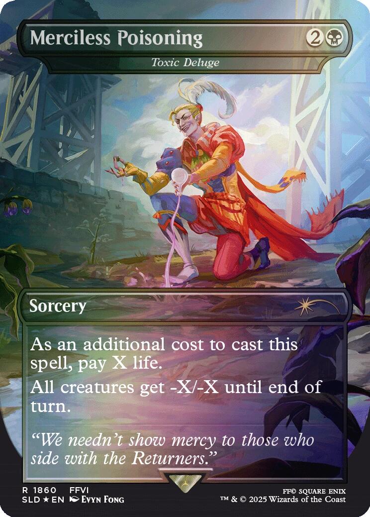 Merciless Poisoning - Toxic Deluge (Rainbow Foil) [Secret Lair Drop Series] | Lots Moore NSW