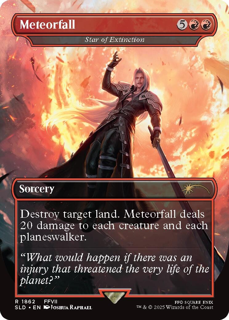 Meteorfall - Star of Extinction [Secret Lair Drop Series] | Lots Moore NSW