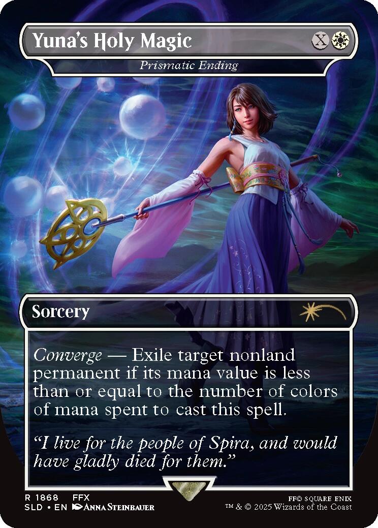 Yuna's Holy Magic - Prismatic Ending [Secret Lair Drop Series] | Lots Moore NSW