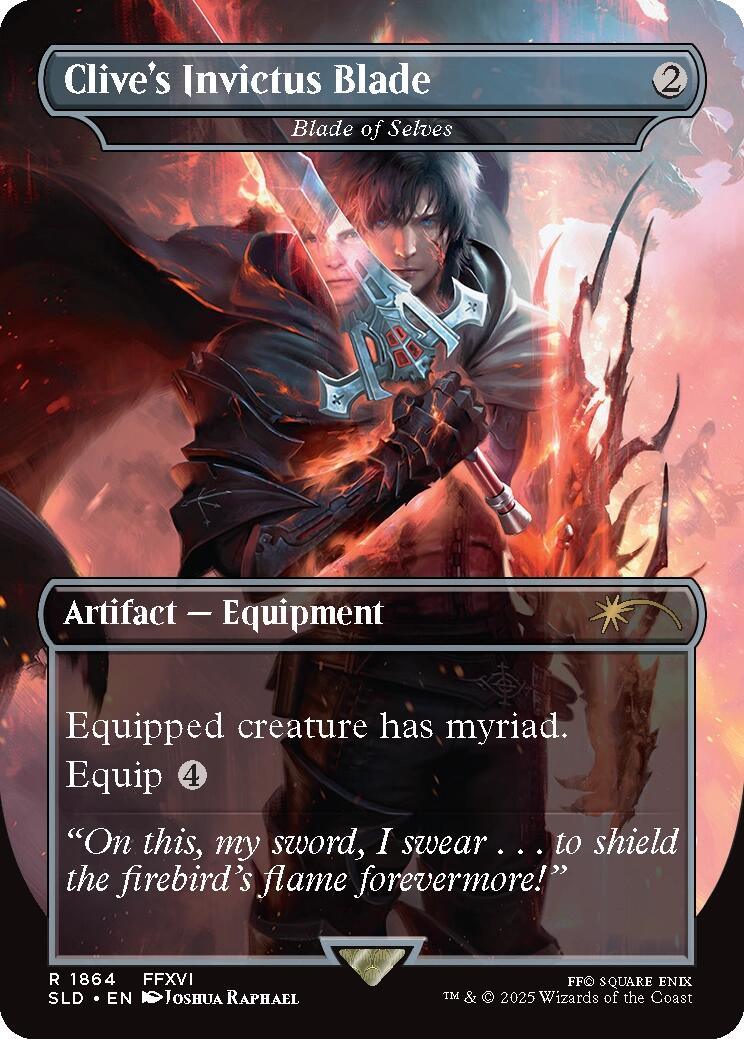 Clive's Invictus Blade - Blade of Selves [Secret Lair Drop Series] | Lots Moore NSW