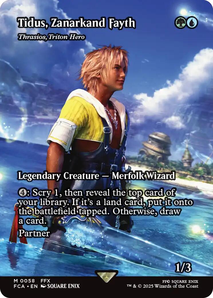 Tidus, Zanarkand Fayth - Thrasios, Triton Hero (Showcase) [FINAL FANTASY : Through the Ages] | Lots Moore NSW