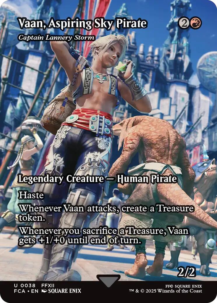 Vaan, Aspiring Sky Pirate - Captain Lannery Storm (Showcase) [FINAL FANTASY : Through the Ages] | Lots Moore NSW