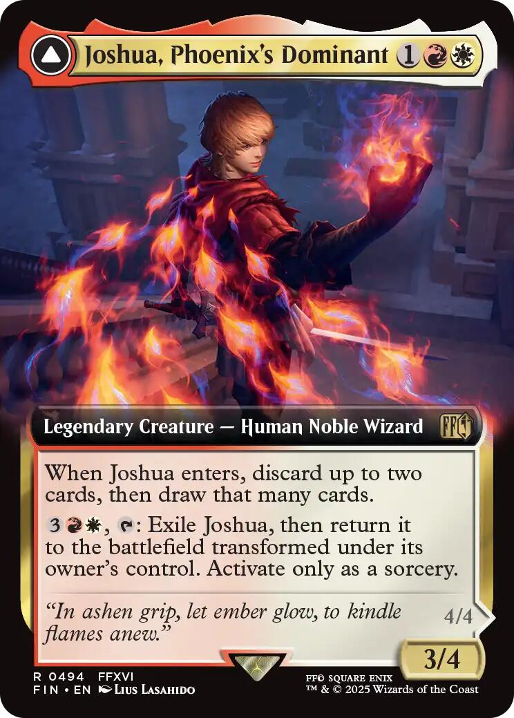 Joshua, Phoenix's Dominant (Extended Art) [FINAL FANTASY] | Lots Moore NSW
