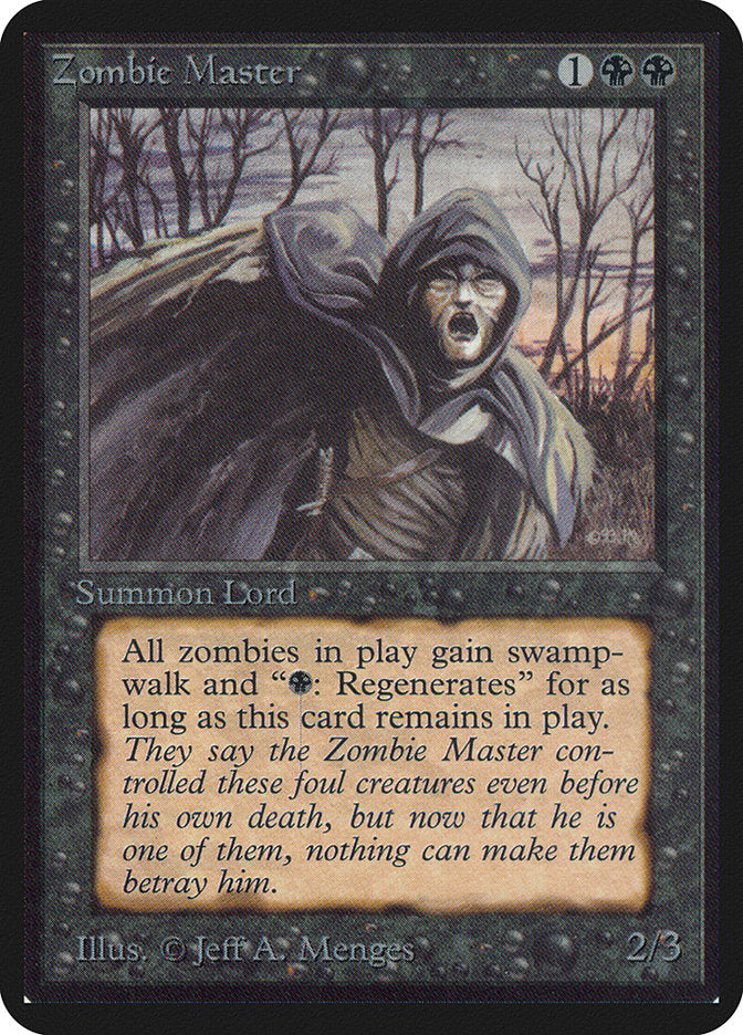 Zombie Master [Alpha Edition] | Lots Moore NSW