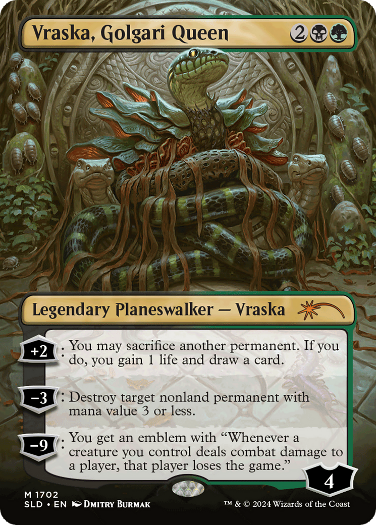 Vraska, Golgari Queen (1702) (Rainbow Foil) [Secret Lair Drop Series] | Lots Moore NSW