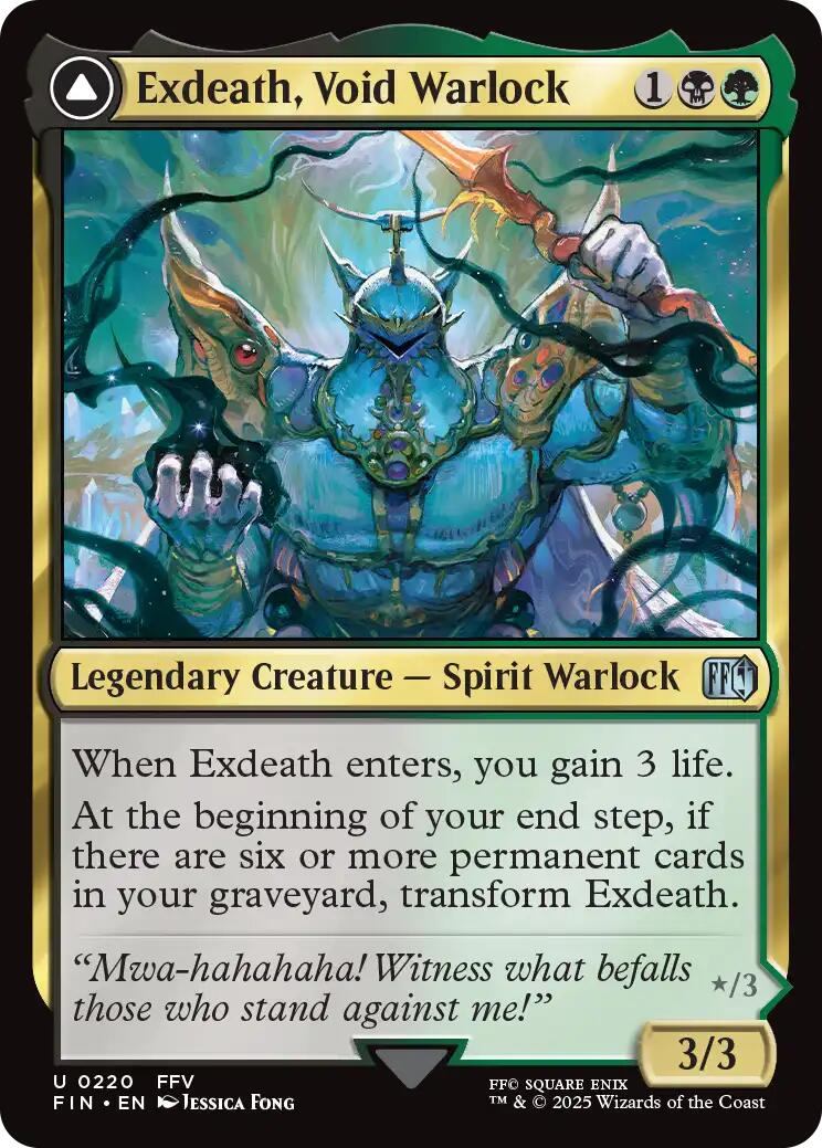 Exdeath, Void Warlock // Neo Exdeath, Dimension's End [FINAL FANTASY] | Lots Moore NSW