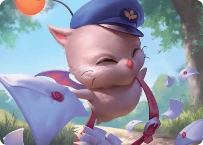 Delivery Moogle Art Card [FINAL FANTASY Art Series] | Lots Moore NSW