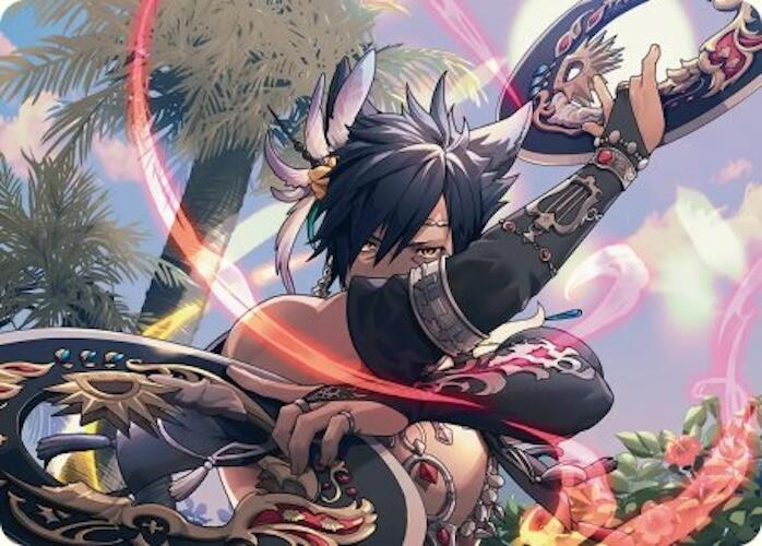 Dancer's Chakrams Art Card [FINAL FANTASY Art Series] | Lots Moore NSW