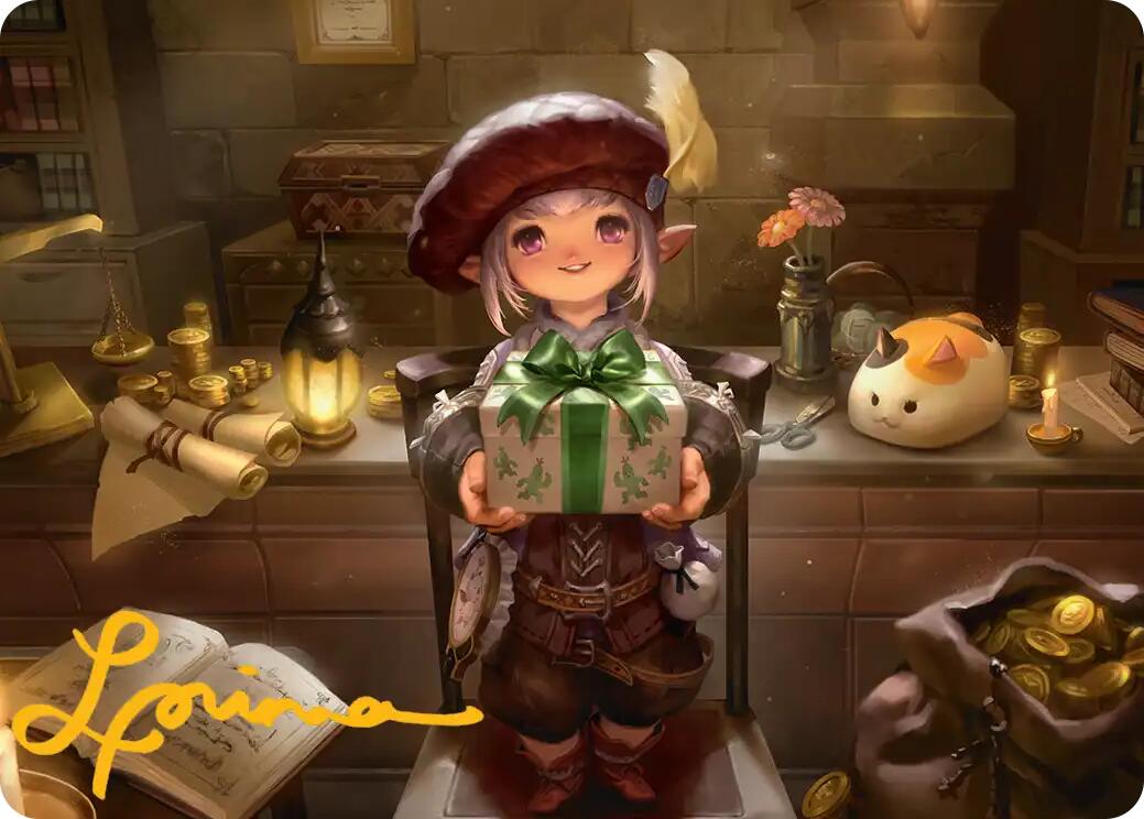 Tataru Taru Art Card (Gold-Stamped Signature) [FINAL FANTASY Art Series] | Lots Moore NSW