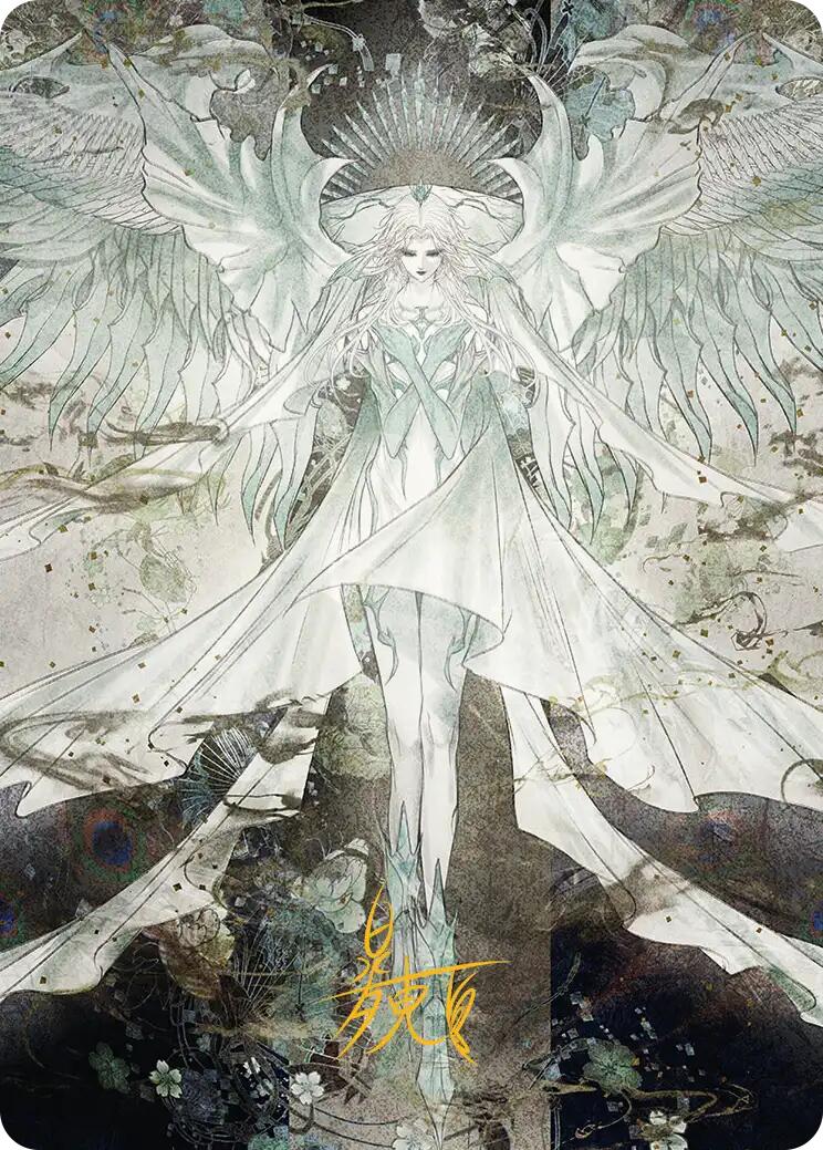 Hydaelyn, the Mothercrystal Art Card (Gold-Stamped Signature) [FINAL FANTASY Art Series] | Lots Moore NSW