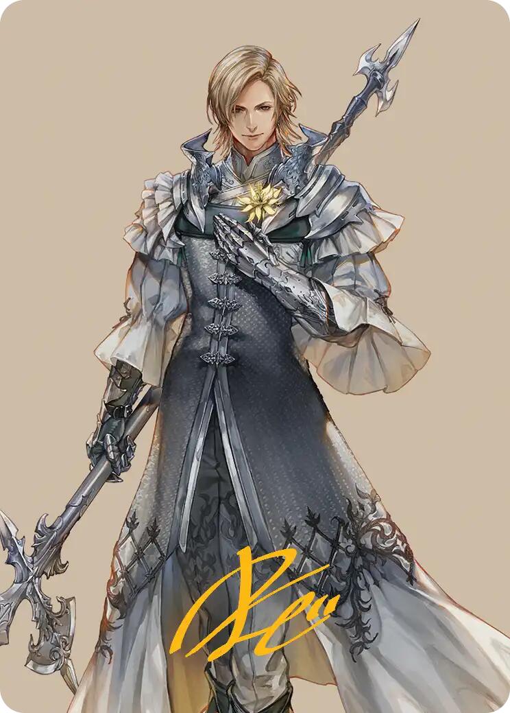 Dion, Bahamut's Dominant Art Card (Gold-Stamped Signature) [FINAL FANTASY Art Series] | Lots Moore NSW