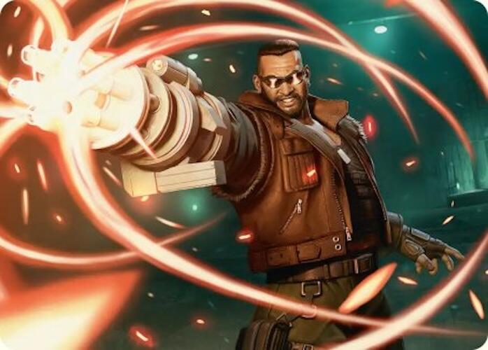 Barret Wallace Art Card [FINAL FANTASY Art Series] | Lots Moore NSW