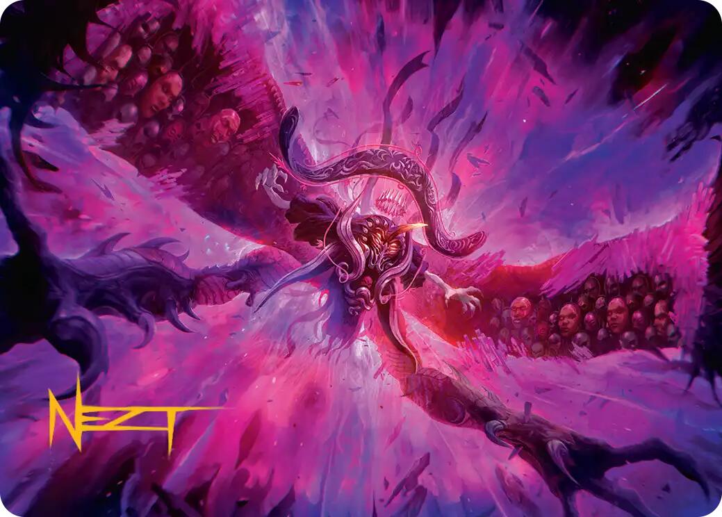 Hades, Sorcerer of Eld Art Card (Gold-Stamped Signature) [FINAL FANTASY Art Series] | Lots Moore NSW