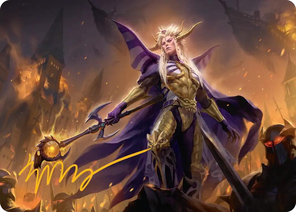 The Emperor of Palamecia Art Card (Gold-Stamped Signature) [FINAL FANTASY Art Series] | Lots Moore NSW