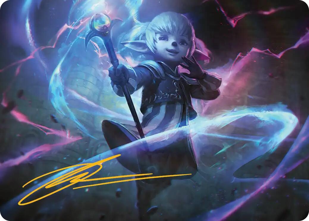 Shantotto, Tactician Magician Art Card (Gold-Stamped Signature) [FINAL FANTASY Art Series] | Lots Moore NSW