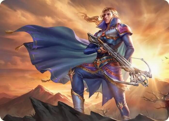 Edgar, Master Machinist Art Card [FINAL FANTASY Art Series] | Lots Moore NSW